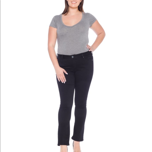 Slink high rise jeans size 22 black - Picture 3 of 8